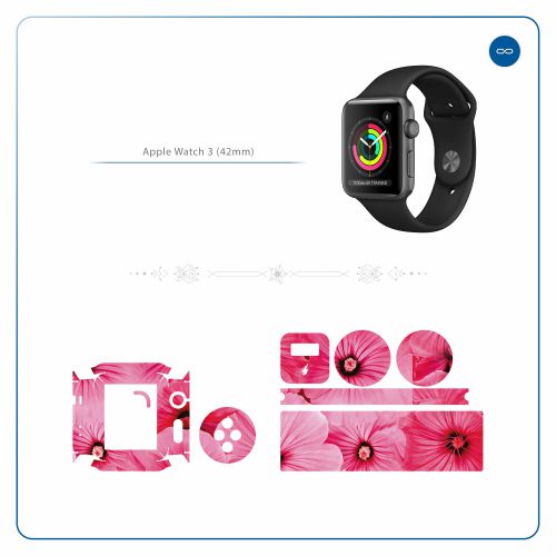 Apple_Watch 3 (42mm)_Pink_Flower_2